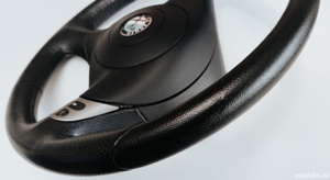 Volan Alfa Romeo 156, 147, GT, complet cu airbag. - imagine 4 Volan Alfa Romeo 156, 147, GT, complet cu airbag. - imagine 4