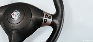 Volan Alfa Romeo 156, 147, GT, complet cu airbag. - imagine 2 Volan Alfa Romeo 156, 147, GT, complet cu airbag. - imagine 2