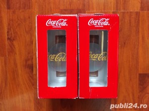 vand 2 pahare de colectie COCA COLA 2005 ( made in france ) - imagine 2