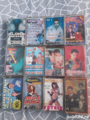 Vînd Schimb Casete Audio Cu Manele - imagine 2