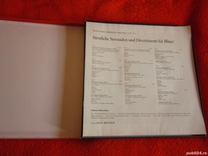 rar vinil Mozart Serenade+Divertisment complete pt instr.de suflat,5LP Germania 1978  - imagine 3