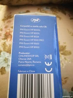 Microfon Statie Radio CB, tip mufa 6 Pini. - imagine 5