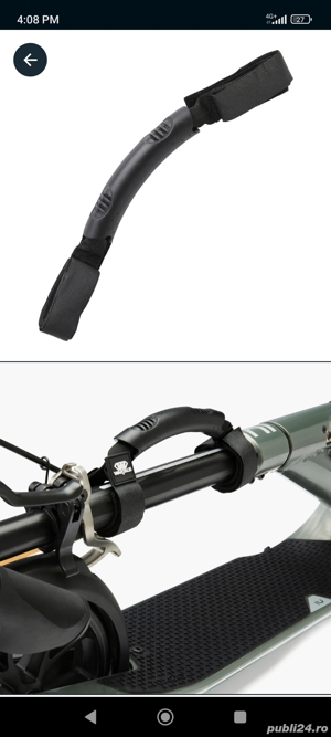 Trotinetă Town 5 XL Albastru + Accesorii noi - imagine 8