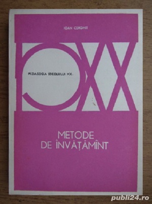 Ioan Cerghit - Metode de invatamant
