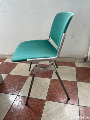 Scaune din aluminiu tapitate - imagine 3