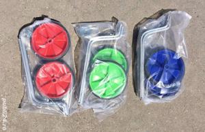 Roți ajutătoare reglabile,pt.bicicletă copii cu roți de 12-20 țoli - imagine 2