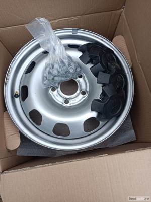 Jante otel ORIGINALE (noi) de pe DACIA Duster II (facelift 2023) - 6.5Jx16 H2 5x114,3 ET50