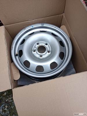 Jante otel ORIGINALE (noi) de pe DACIA Duster II (facelift 2023) - 6.5Jx16 H2 5x114,3 ET50 - imagine 3