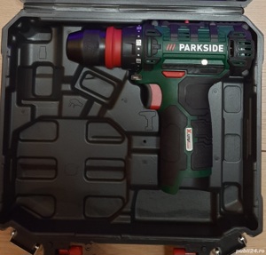 Masina de însurubat si gaurit cu acumulator 12 V-PBSA 12, Parkside, Nou! - imagine 3