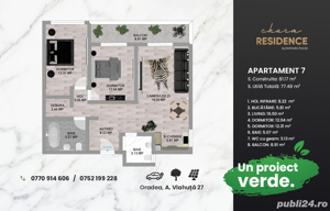 Apartament 3 camere - Charm Residence Apartamente Oradea Ultracentral - imagine 3