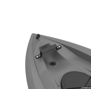 Black friday: caiac pentru pescuit Sit-On-Top, 3,05 metri, gri verde - imagine 2