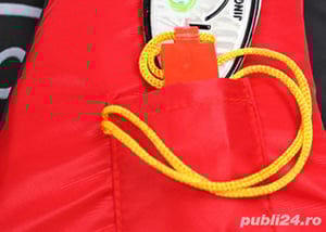 Vesta de salvare: rosie portocalie galbena - marimi: XL, 2XL, 3XL - imagine 4