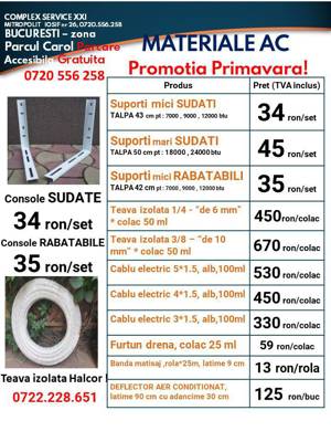 Console - Suporti aer conditionat sudati - 30 lei  set  - imagine 3