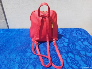 Rucsac dama, de tip geanta, Free, Rosu 28*32*13 cm - imagine 2