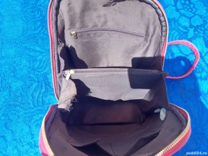 Rucsac dama, de tip geanta, Free, Rosu 28*32*13 cm - imagine 5