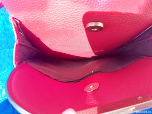 Rucsac dama, de tip geanta, Free, Rosu 28*32*13 cm - imagine 6