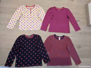Set de bluze fete mar 4-5 ani, 104-110 cm - imagine 2