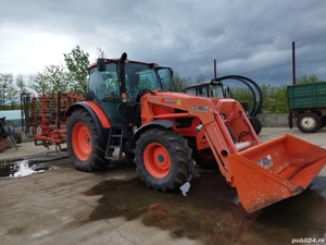 Kubota M135 GXll+incarcator din fabrica+combinator - imagine 9