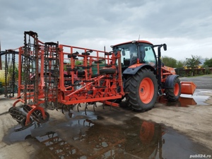 Kubota M135 GXll+incarcator din fabrica+combinator - imagine 6