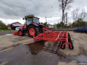 Kubota M135 GXll+incarcator din fabrica+combinator - imagine 5