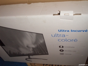 Monitor Ultra Curve Philips 75x45 cm merce  i pe post de televizor (Schimb) - imagine 8