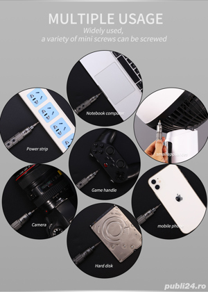 Șurubelnița mini electrica profesionala - imagine 5