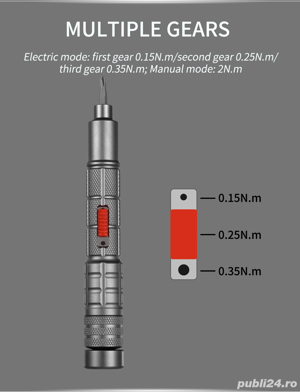 Șurubelnița mini electrica profesionala - imagine 9
