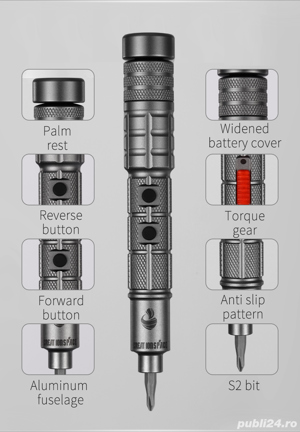 Șurubelnița mini electrica profesionala - imagine 10