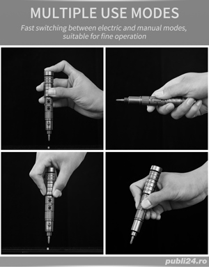 Șurubelnița mini electrica profesionala - imagine 4