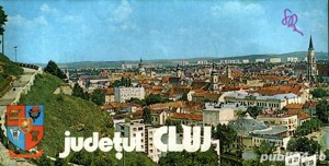 4 broşuri turistice vintage din 4 judeţe