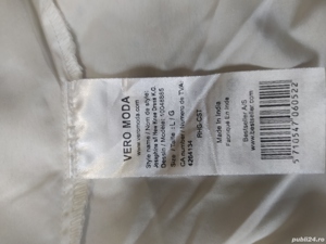 Rochie din voal cu bretele marimea L - imagine 5