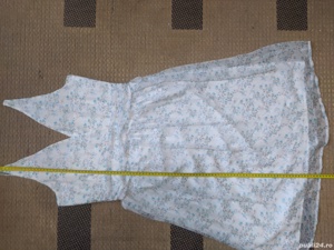 Rochie din voal cu bretele marimea L - imagine 4