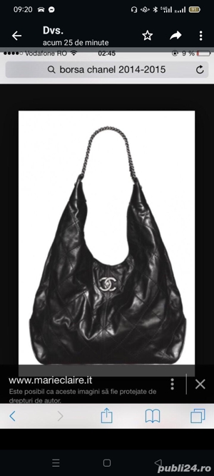 poseta Chanel originala 100% Italia 