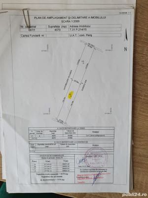 Loturi teren 646 mp Scrovistea Peris Balteni  la coada lacului Mănăstirea langa Snagov  - imagine 9