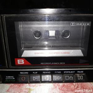 vVintage Sherwood CD345 Stereo Double Cassette Deck - imagine 2