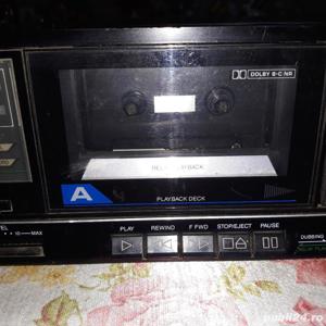 vVintage Sherwood CD345 Stereo Double Cassette Deck - imagine 4