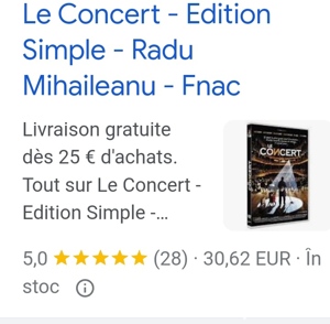 Le Concert. Film de colecție, pe DVD - imagine 2