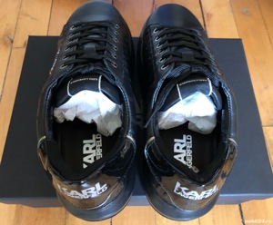Adidasi karl lagerfeld piele - imagine 4