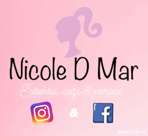 COZI DE PAR Nicole D Mar/ extensii de par cu bentita si agrafe/ diverse nuante  - imagine 5