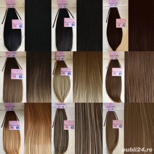 COZI DE PAR Nicole D Mar/ extensii de par cu bentita si agrafe/ diverse nuante 