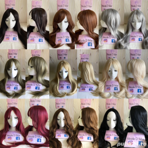 PERUCI/ PERUCA NICOLE D MAR/ imita perfect parul natural/ fibra - imagine 2
