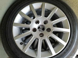 Anvelopa Continental 215/55R16, Bridgestone Turanza 205/55R16, Janta aliaj 16, Audi, Vw, Skoda, Seat - imagine 7