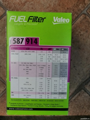 Filtru Valeo Nou pt combustibil  - imagine 4