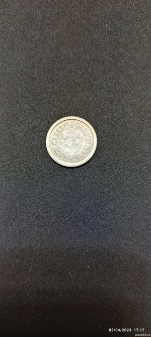 Moneda argint 1:10 Gulden, INDIILE DE EST OLANDEZE, 1920 - imagine 4