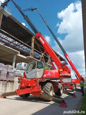 Manitou prestari servicii vânzare macara   stivuitor 21 m, 18m - imagine 3