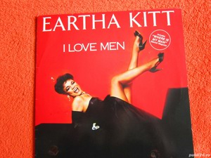 vinil Eartha Kitt  -I Love Men-electronic,synth-pop,disco Germany 1964