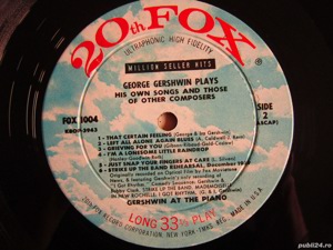 rar Gershwin  Plays The Rhapsody In Blue Orig.Performance,SUA 1958 - imagine 3