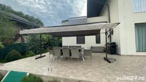 Pavilion terasa culoare maro 500 x 300 cm - 2500 lei - imagine 8