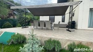 Pavilion terasa culoare maro 500 x 300 cm - 2500 lei - imagine 6