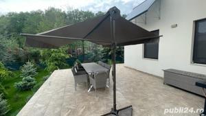 Pavilion terasa culoare maro 500 x 300 cm - 2500 lei - imagine 2
